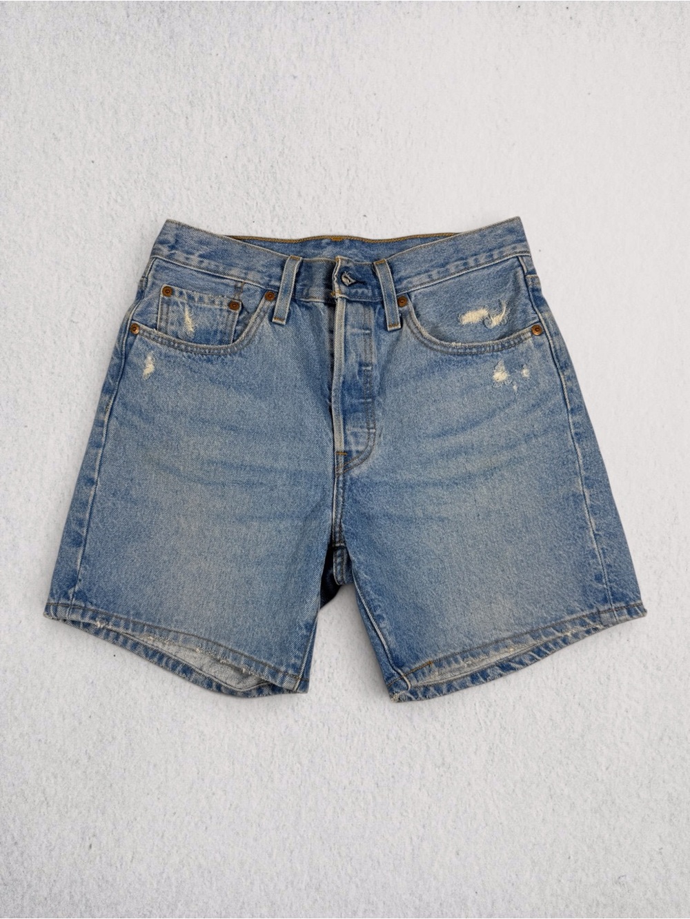 Levi's 501 Light Blue Women's Denim Shorts